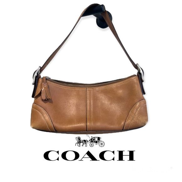 ✨SOLD✨ COACH Natural Tan Cowhide Leather Handbag